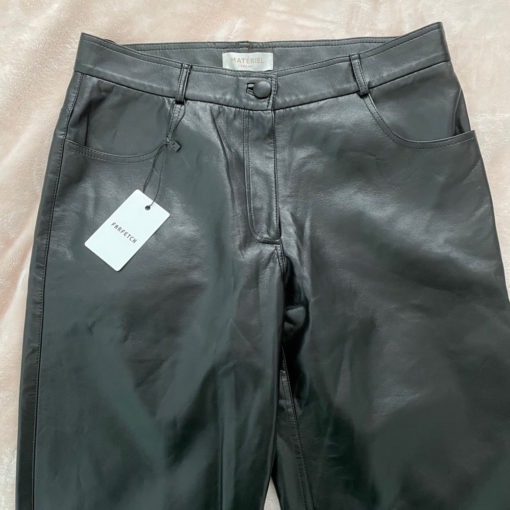 Farfetch Leather Pants